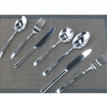 7PCS SET spoons fork and knife stainless steel Hotel  restaurant cutlery in flatware set